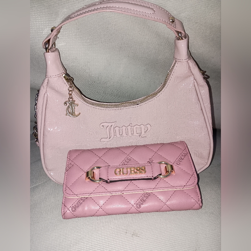 Juicy Couture COHO/HoboPurse & Guess Women's Queenie Wallet Multi Clutch